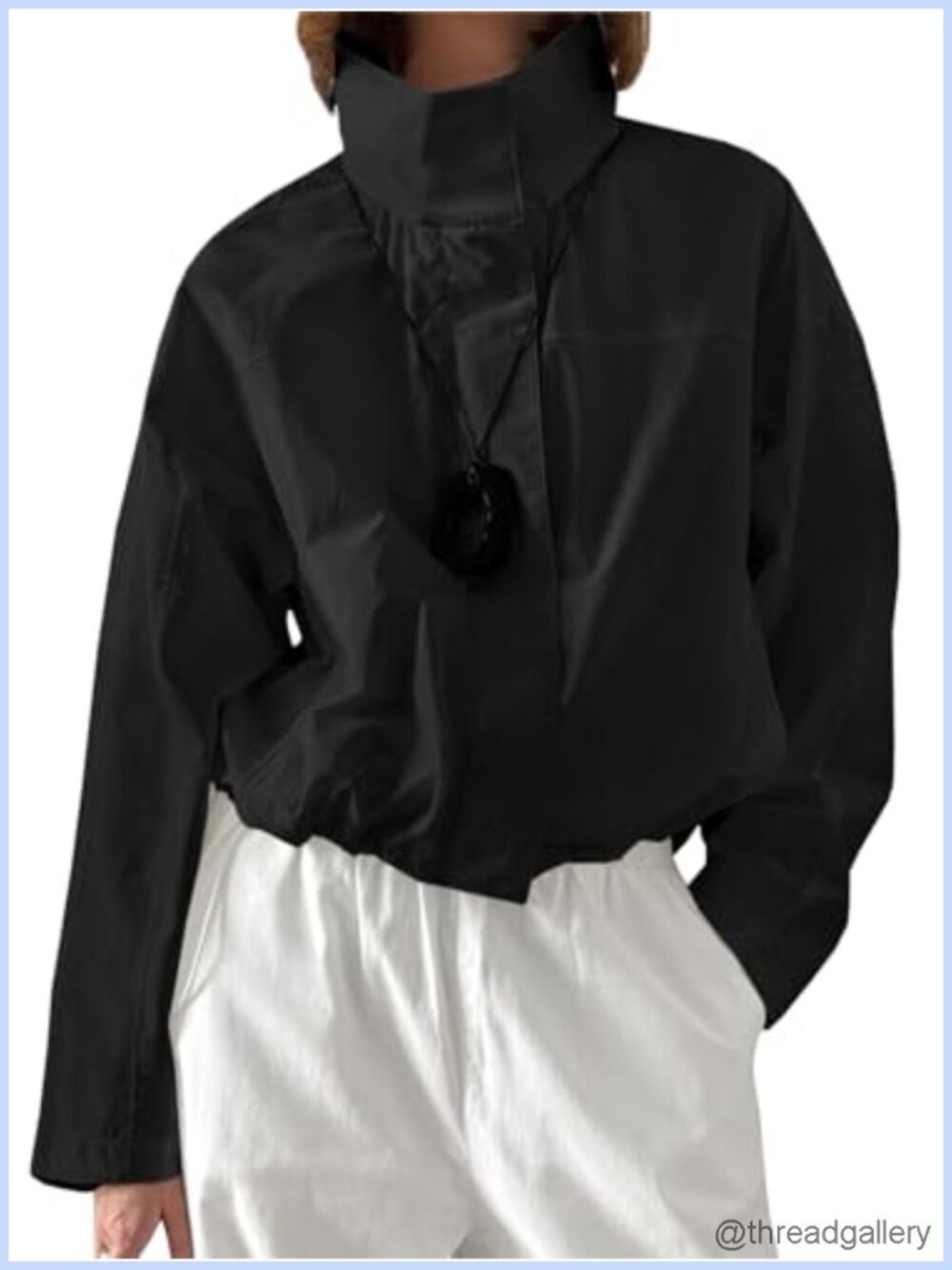 Womens Lightweight Hooded Zip Up Windbreaker Jacket